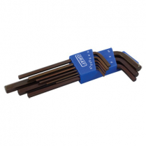 68709 HEX KEY SET LONG ARM S2 9 PC MET