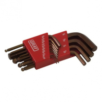 698113  13 PC SAE HEX KEY BALL END SHORT