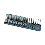 91402 SOCKET ORGANIZER 1/4" DR REG. AND DEEP