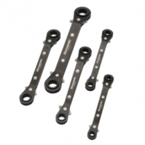 5 PC SAE DBL BOX OFF REV RATCH WR SET