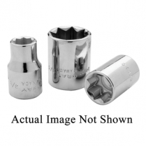 GRAY #D408S SOCKET, 1/2", 1/2" DR. 8PT.