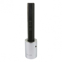 DW20XL HEX HD. SKT., 5/8", 1/2" DR. L