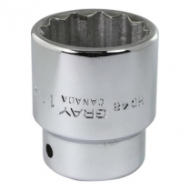 HD48 SOCKET, 1-1/2", 3/4" DR. 12 PT.