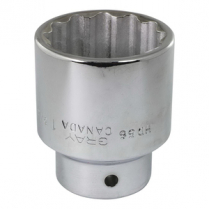 GRAY #HD56 SOCKET 1-3/4", 3/4" DR. 12 PT