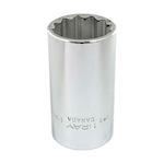 GRAY LD42 SOCKET 1-5/16 X 1/2 DR 12 PT DP