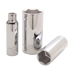 GRAY LDS16 SOCKET, 1/2", 1/2" DR., 12PT.