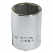 GRAY #M1228H SOCKET 28MM, 1/2" DR.