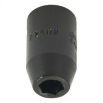 GRAY #P2406 SOCKET, 3/8", 1/2" DR. IMPACT