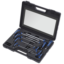775106 9PC METRIC ERGONOMIC L-HANDLE BALL NOSE HEX KEY SET