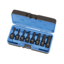 610333 8 PC. IMPACT HEX BIT SET, METRIC,  1/2"