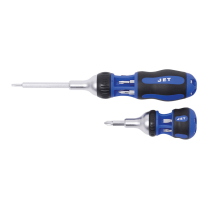 JET-720555 7-IN-1 RATCHETING SCREWDRIVER