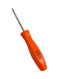 SDD204O SNAP ON FLAT TIP POCKET SCREWDRIVER (ORANGE)