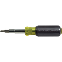 KLEIN TLV237 11-in-1 Multi-Bit Screwdriver/Nut Driver, 5/16"