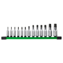 48-22-9532 13pc 1/4" and 3/8" Drive TORX® Bit Socket Set