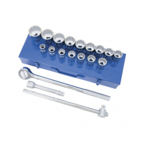 600402 21 PC. SAE SOCKET WRENCH SET 3/4" DR.