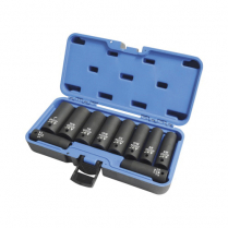 #610303 IMPACT SOCKET SET 10PCE, 1/2"DR, DEEP, SAE