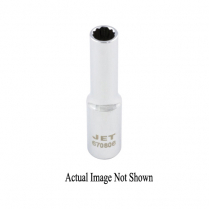 670802 DEEP SOCKET, 12 PT, 4MM, 1/4" DRIVE