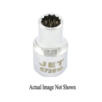 672616 1/2" DR X 16mm REGULAR CHROME SOCKET - 12 PT