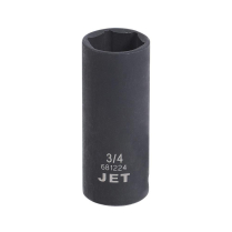 681224 3/8" DR. IMPACT SOCKET - SAE - DEEP - 3/4"