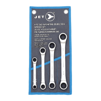 700346 RATCHETING DOUBLE BOX WRENCH SET SAE 4PC