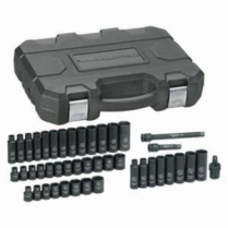 84916N SET SOCKET IMPACT STD/DEEP SAE/MET 3/8DR 44PC MODERN