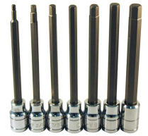 ATD-13786 7PC XL SAE HEX BIT SCKT SET