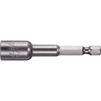 UAH376 , Nutsetter, 7/16" Tip, 1/4" Drive, 1-3/4" L, 145MN71