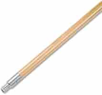 1654 54" Lacquered Wood Handle with Acme Threaded Tip
