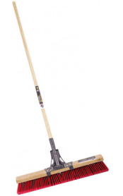 24" BROOM W/HANDLE (CLS-HANDPUSH & CLS-BROOM24)