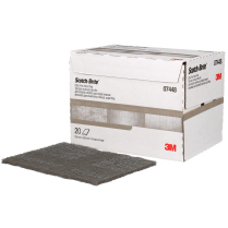 3MASB07448 3M SCOTCHBRITE ULTRA FINE HAND PAD 9" X 6" ESSEN