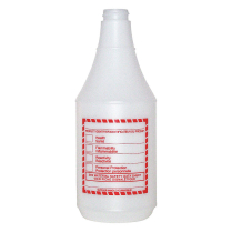 29036RD 24 OZ ROUND BOTTLE WHMIS RED IMPRINT