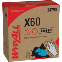 34790 WYPALL l® X60 WIPERS ALL PURPOSE 118/BX NI331