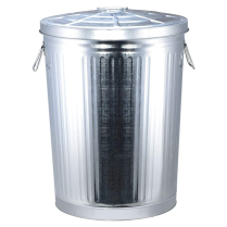 042-9750-0 GALVANIZED STEEL GARBAGE CAN 75-L