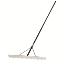 EAAL36 GARANT PRO ASPHALT RAKE 36" ALUMINUM BLADE 28,TINES