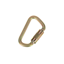 2000113 3M Saflok Carabiner yellow zinc, 1-3/16 in (30 mm)