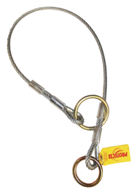 2100192 TIE OFF ADAPTOR PT,CAB 4' PRO, 3/8" CABLE