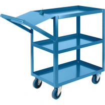 MB442 Order Picking Carts, 36" H x 18" W x 46" D, 3 Shelves,