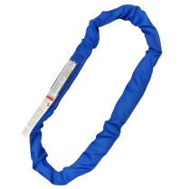 SL230 X 20' SLINGER POLYESTER ROUND SLING, BLUE
