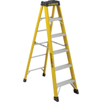 6906 FIBERGLASS STEP LADDER 6'