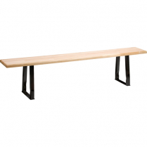RL871 Locker Room Bench Wood 48"L x 9-1/4"W x 16-1/2"H
