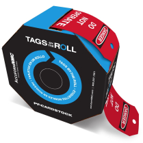 TAR142 ACCUFORM DO NOT OPERAET TAGS ROLL