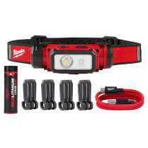 MILWAUKEE 2163-21 REDLITHIUM USB Hard Hat Headlamp