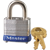 SR883 Padlock, Keyed Alike, Laminated Steel, 1-1/8" Width