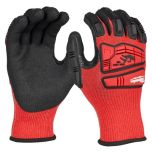 48-73-8150, Impact Cut Level 5 Nitrile Dipped Glove - S