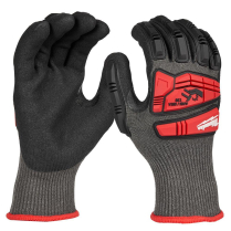 48-73-8151, Impact Cut Level 5 Nitrile Dipped Glove - M
