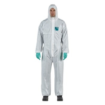WH18-B-92-111-06/2XL ANSELL WHITE DISPOSABLE COVERALL SZ:2XL