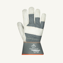 SUPERIOR 76YBDQ/S  GRAIN COWHIDE PATCH PALM FITTERS CUFF SMA