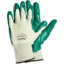 #4500-07 NITRILE COATED GLOVES, NYLON LINER (12/BOX,72/CASE)