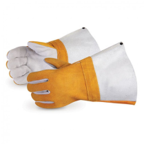 # 675DBLB Deluxe Deer and Elkskin Welding Glove