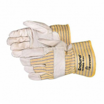 LARGE 76YBDQ COWGRAIN WORK GLOVES